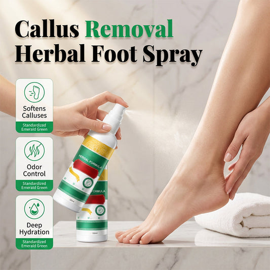 🌿🦶 50% KORTING! Nooit meer hardnekkig eelt of stinkende voeten! Deze kruiden voetspray verzacht eelt, neutraliseert geur direct en maakt je hielen zijdezacht – puur natuurlijk, spa-gevoel thuis!
