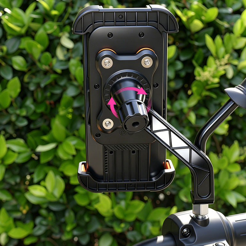 Schokdempende Telefoonhouder voor Fiets of E-bike – productafbeelding