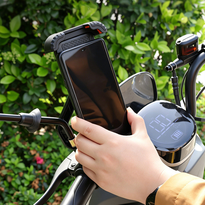 Schokdempende Telefoonhouder voor Fiets of E-bike – productafbeelding