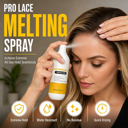 Strong Hold-spray voor het smelten van ka