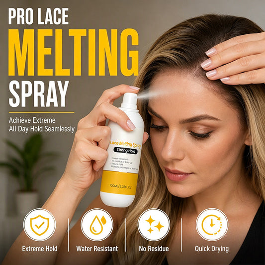 Strong Hold-spray voor het smelten van ka