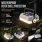 🏕️ Oplaadbare LED-kampeerlamp met zonnepaneel