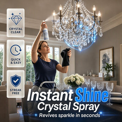 Reinigingsspray voor kristallen kroonluchters