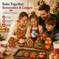 🎁 KOOP 2, KRIJG 1 GRATIS – Mini Cakevormpjes met Kerstreliëf | 8 Feestelijke Designs | Voor Kleine Kersttaartjes, Gebak & Gezellig Bakken