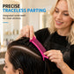 Professionele haarscheidingsclips met kamtande