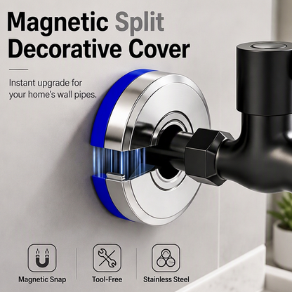 Magnetische decoratieve afdekhoes voor gesplitste kraan