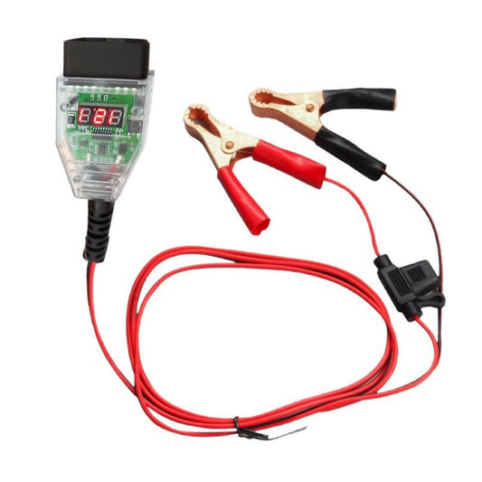🎃Halloween-aanbieding: 50% KORTING!🔋12V OBD-II accubehoudsysteem voor auto’s – digitale spanningsmeter en reservekabe