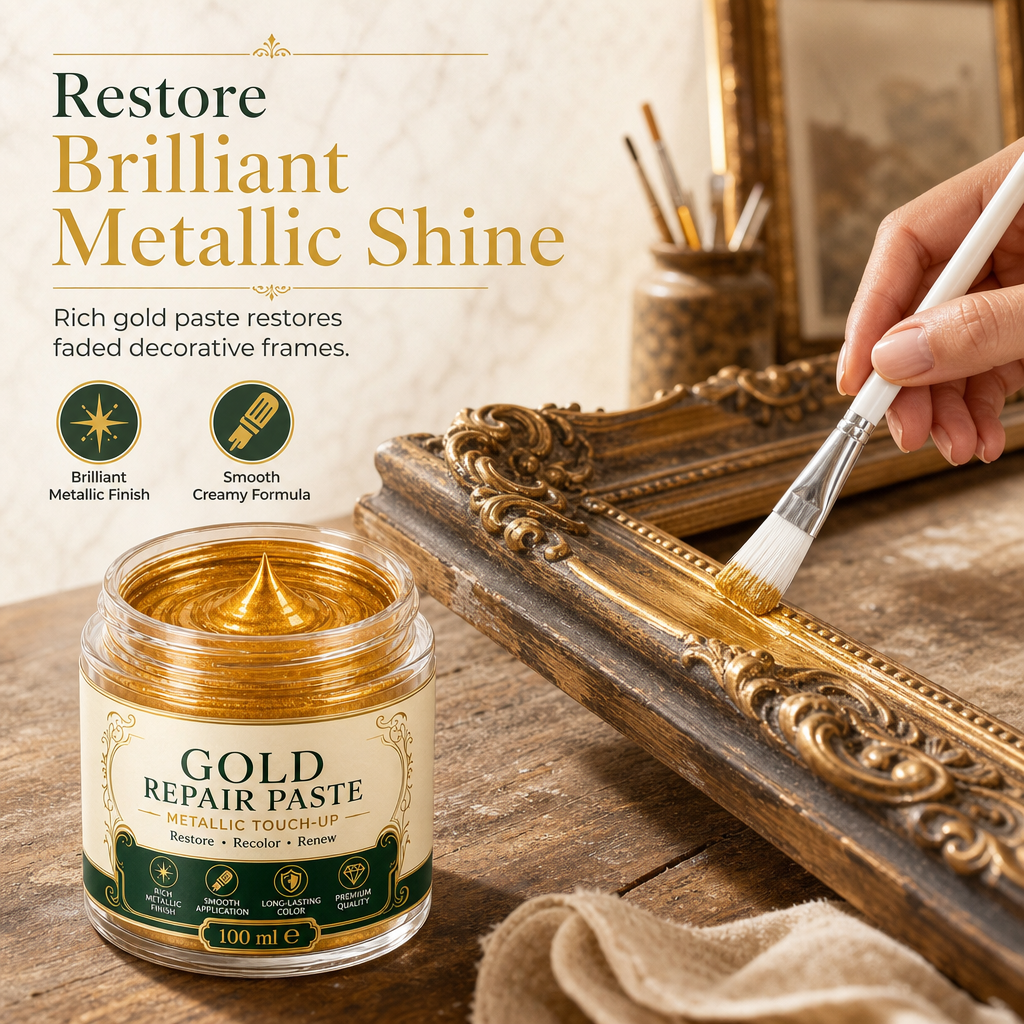 Metaalkleurige Renovatiepasta – productafbeelding