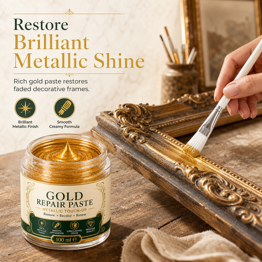 Metaalkleurige Renovatiepasta – productafbeelding