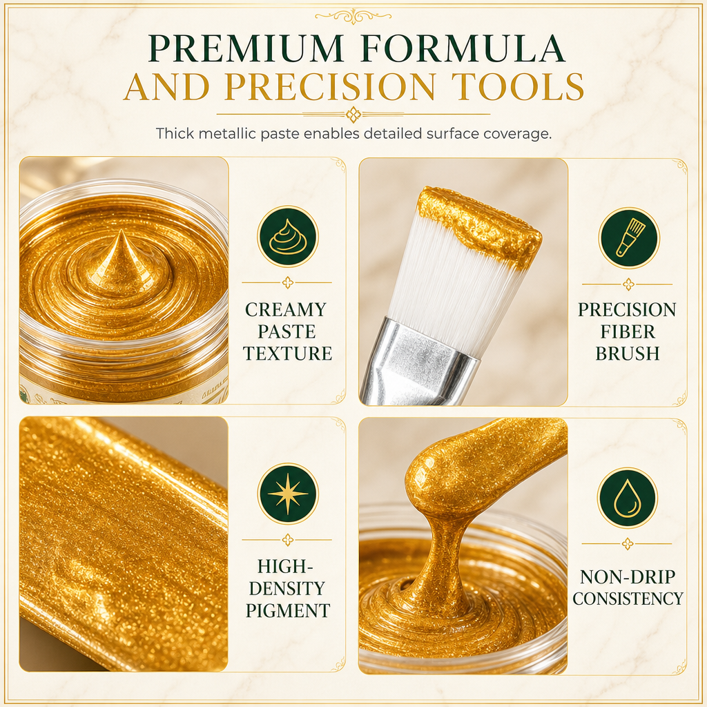 Metaalkleurige Renovatiepasta – productafbeelding