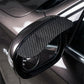 Adjustable Blind Spot Mirrors with Rain Visor