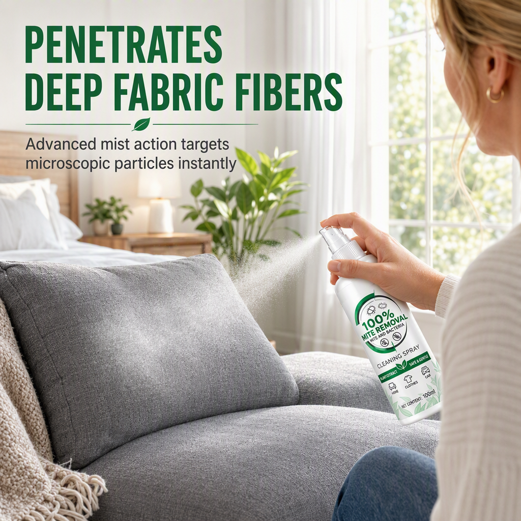 Plantaardige textielspray voor bed en huis – productafbeelding
