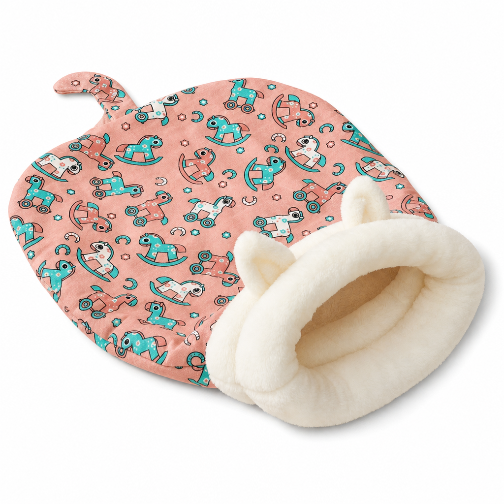 Halfgesloten Pluche Dierenmand – productafbeelding