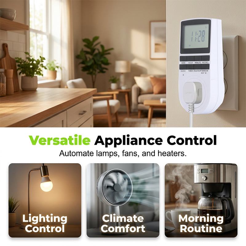 Programmeerbaar stopcontact met timer – productafbeelding