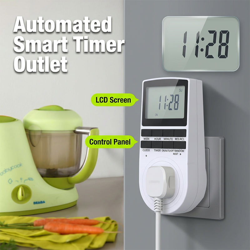 Programmeerbaar stopcontact met timer – productafbeelding