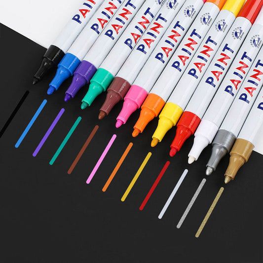 Lakmarkers voor banden en creatieve oppervlakken – productafbeelding