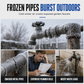 Isolerende Buitenkraanhoes – productafbeelding