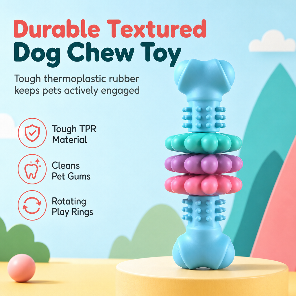 TPR-Kauwspeeltje met Structuur voor Honden – productafbeelding