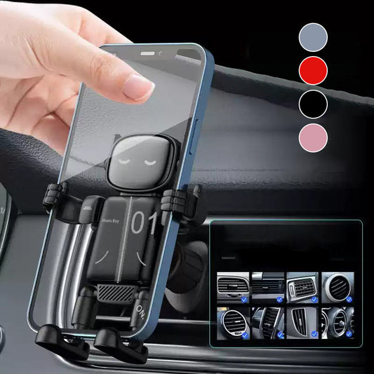 Robotvormige telefoonhouder voor auto – productafbeelding