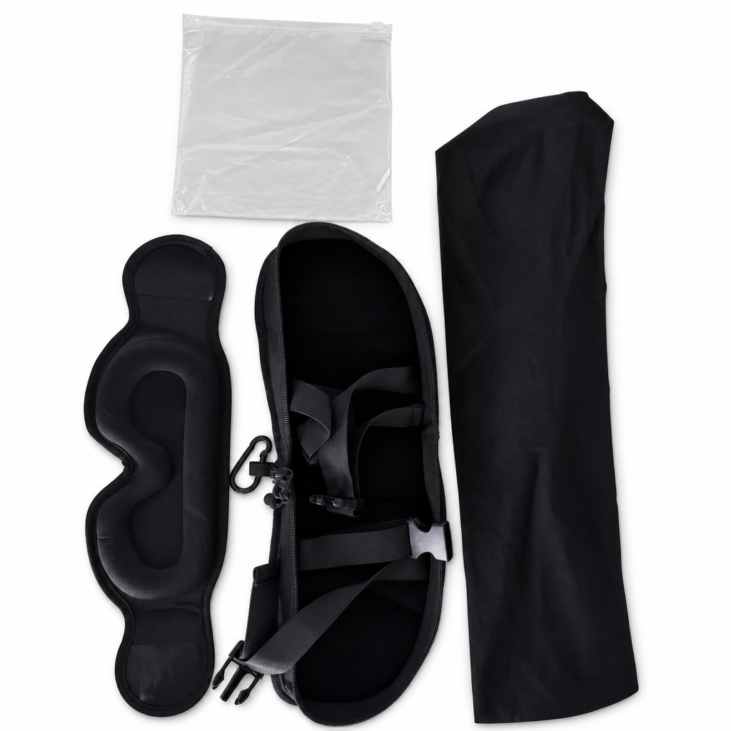 Reiskussenset met verduisterend slaapmasker – productafbeelding
