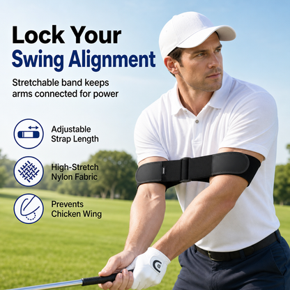 Golf Swing Arm Band - Arm Connection Trainer