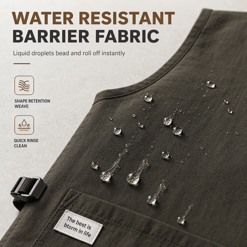 Water- en oliebestendig vestschort – productafbeelding
