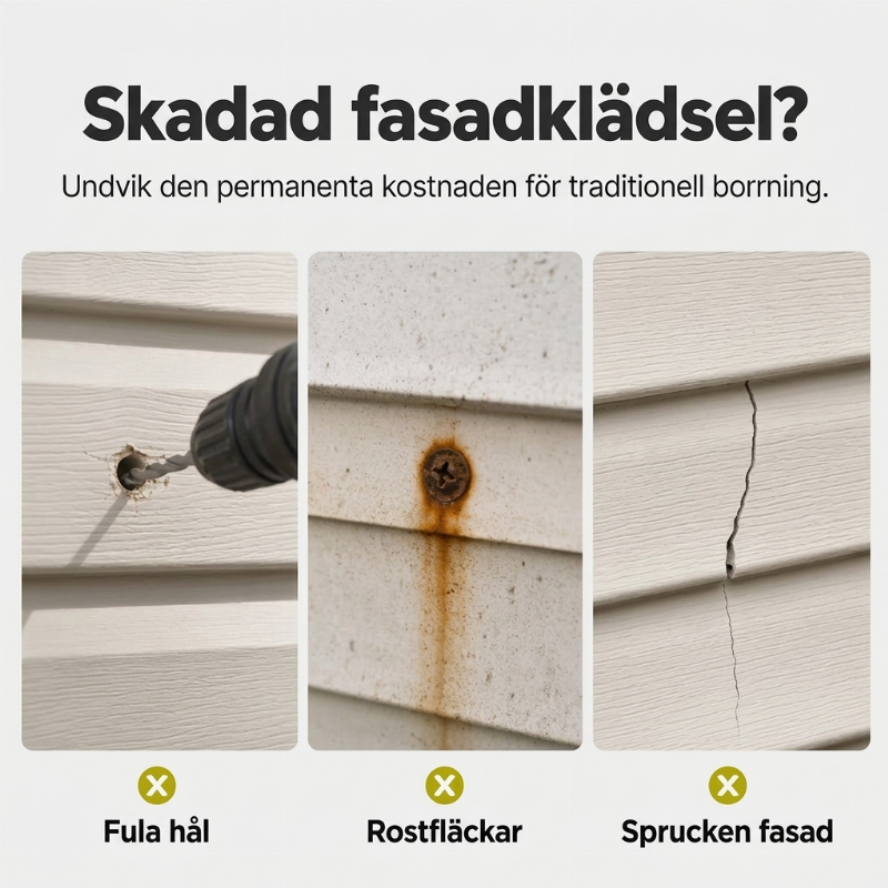 Roestvrijstalen haken voor vinyl gevelbekleding – productafbeelding
