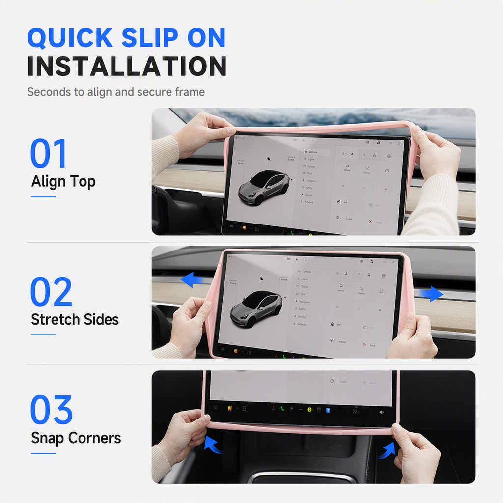 Siliconen randbeschermer voor middendisplay – productafbeelding