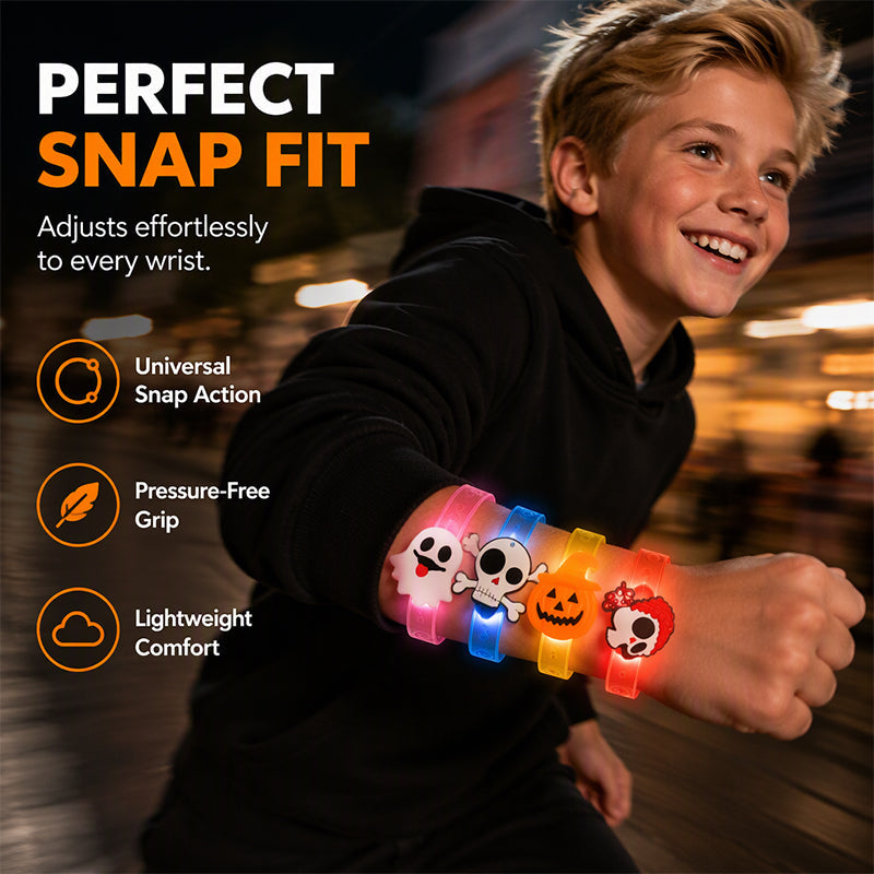 Led-lichtarmband voor Halloween – productafbeelding