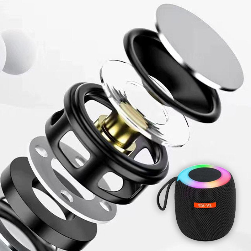 Draagbare bluetoothspeaker met ledverlichting – productafbeelding