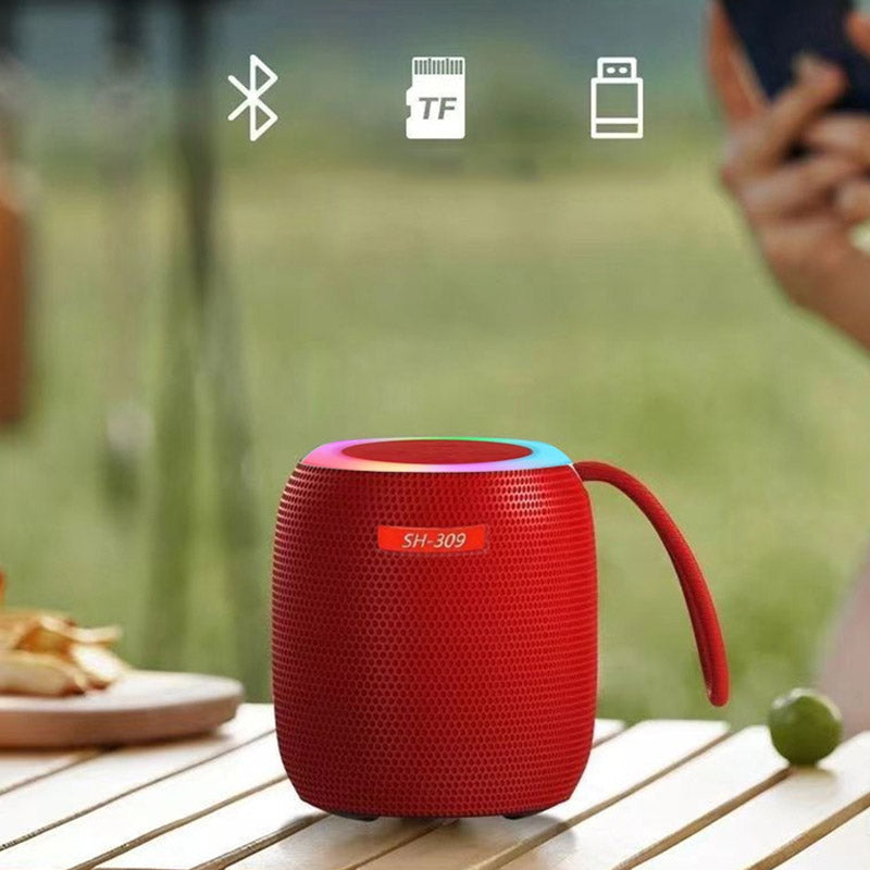 Draagbare bluetoothspeaker met ledverlichting – productafbeelding