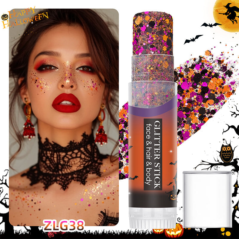 Halloween-glitterstick voor lichaam en haar – productafbeelding