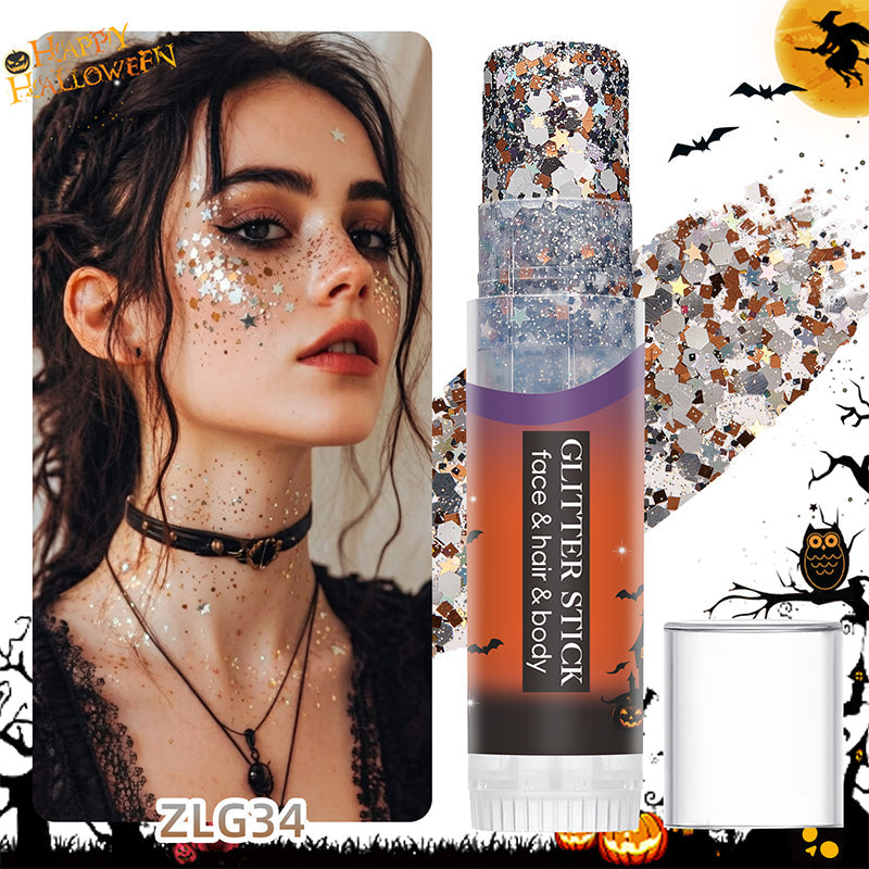 Halloween-glitterstick voor lichaam en haar – productafbeelding