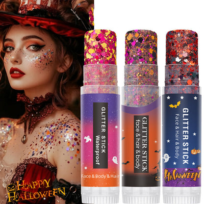 Halloween-glitterstick voor lichaam en haar – productafbeelding