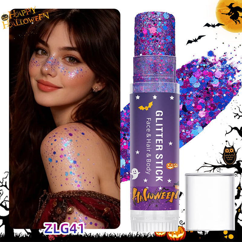 Halloween-glitterstick voor lichaam en haar – productafbeelding