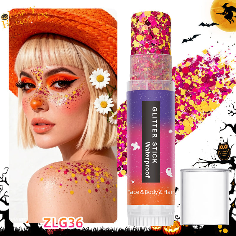 Halloween-glitterstick voor lichaam en haar – productafbeelding