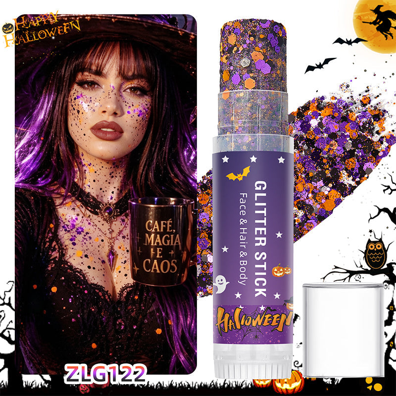 Halloween-glitterstick voor lichaam en haar – productafbeelding