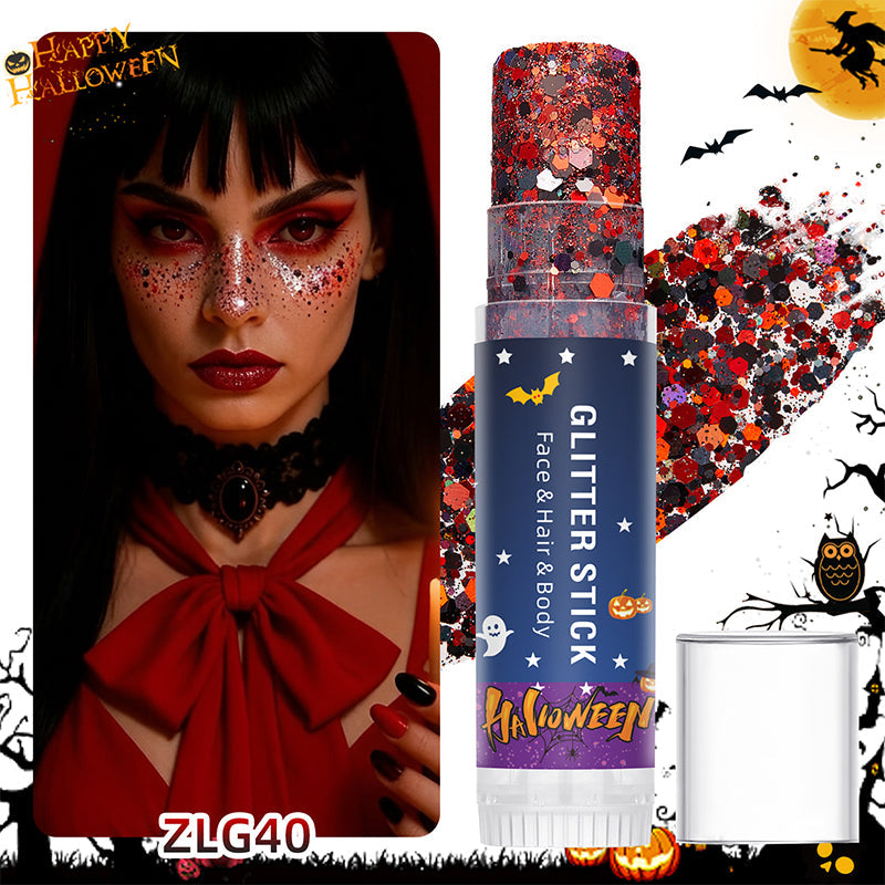 Halloween-glitterstick voor lichaam en haar – productafbeelding