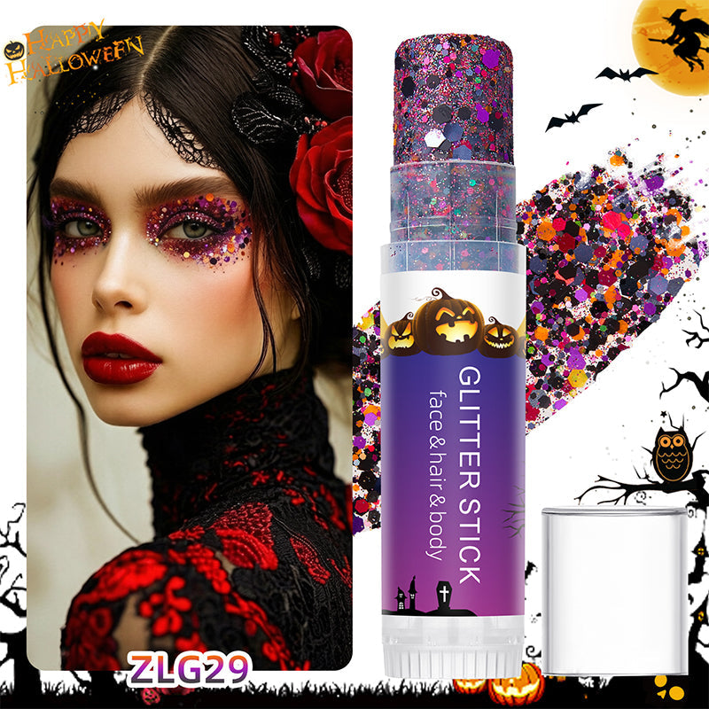Halloween-glitterstick voor lichaam en haar – productafbeelding