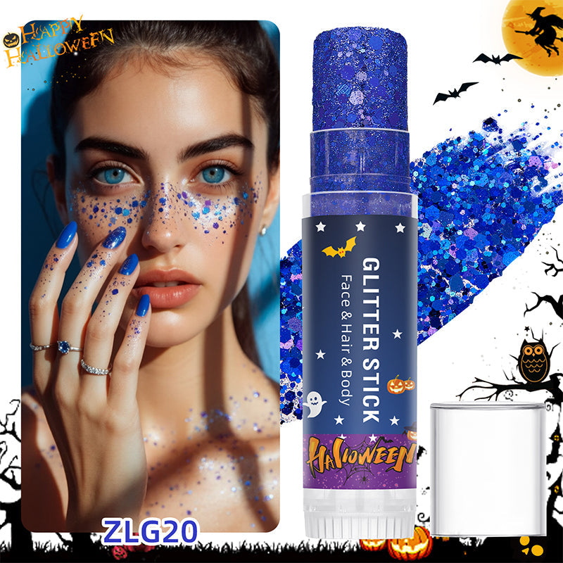 Halloween-glitterstick voor lichaam en haar – productafbeelding