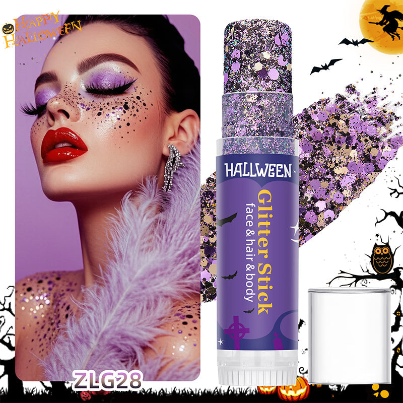 Halloween-glitterstick voor lichaam en haar – productafbeelding