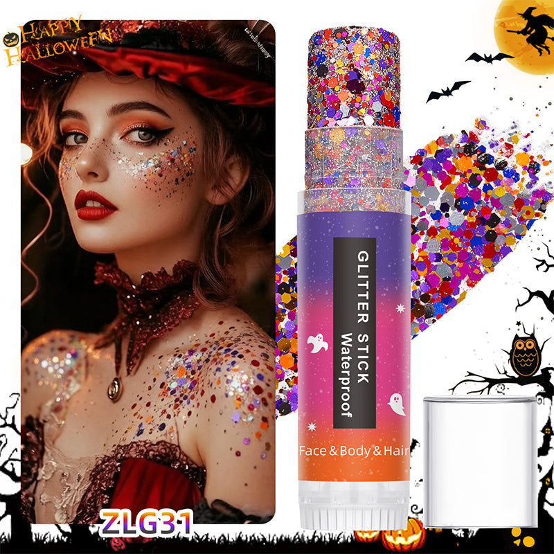 Halloween-glitterstick voor lichaam en haar – productafbeelding
