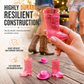 Plastic cowboylaars-borrelglaasjes met minihoeden – productafbeelding