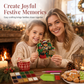 DIY-set voor het maken van een hangend kerstversiering met parels