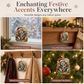 DIY-set voor het maken van een hangend kerstversiering met parels