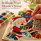 DIY-set voor het maken van een hangend kerstversiering met parels