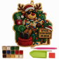 DIY-set voor het maken van een hangend kerstversiering met parels