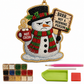 DIY-set voor het maken van een hangend kerstversiering met parels