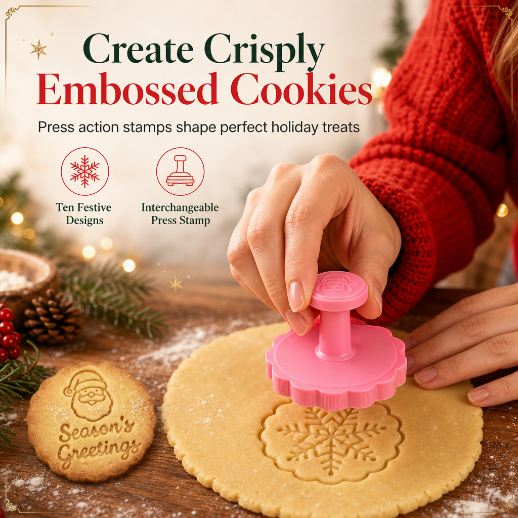 Kerstkoekjes-uitstekerset – productafbeelding