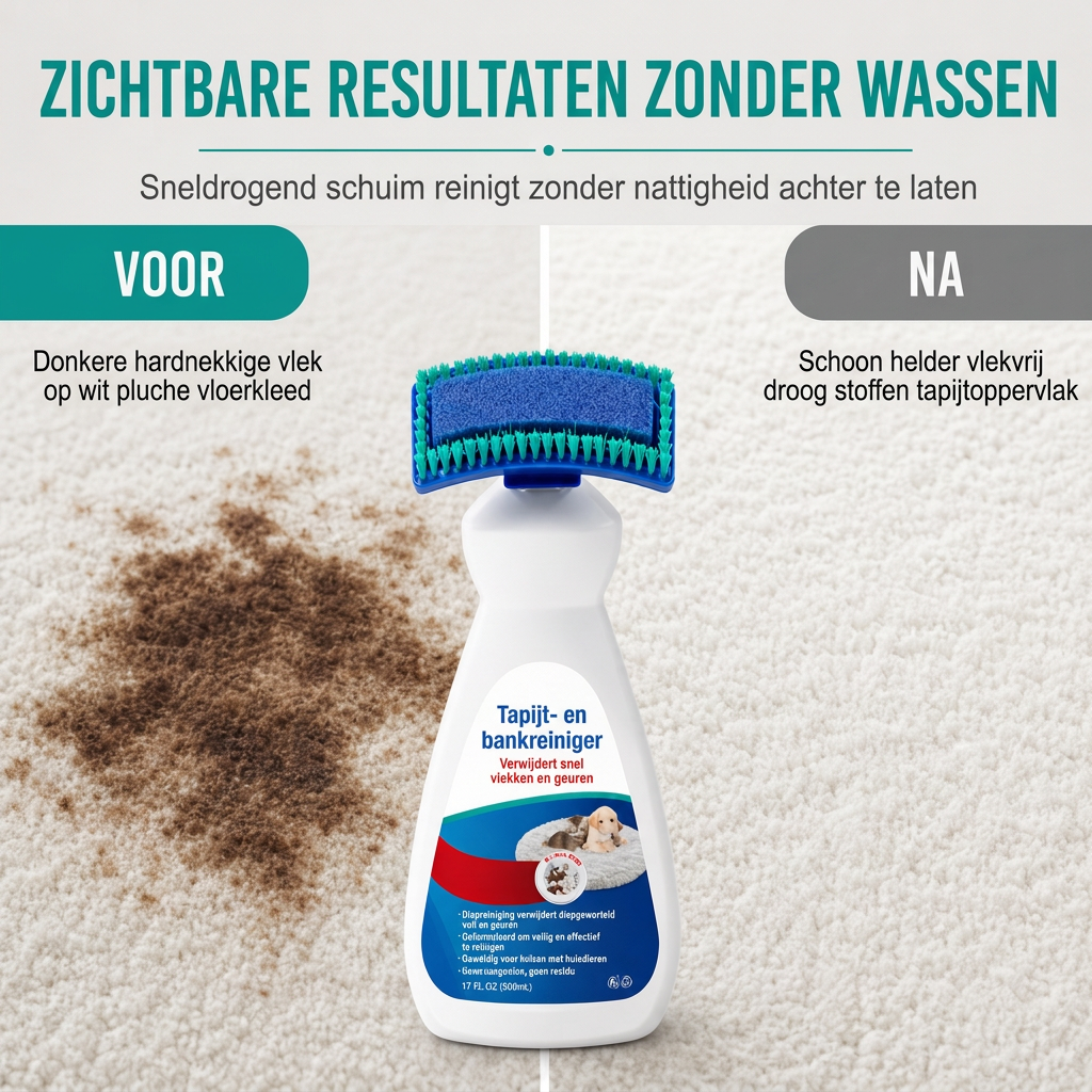 Waterloze reiniger voor textiel en tapijt – productafbeelding